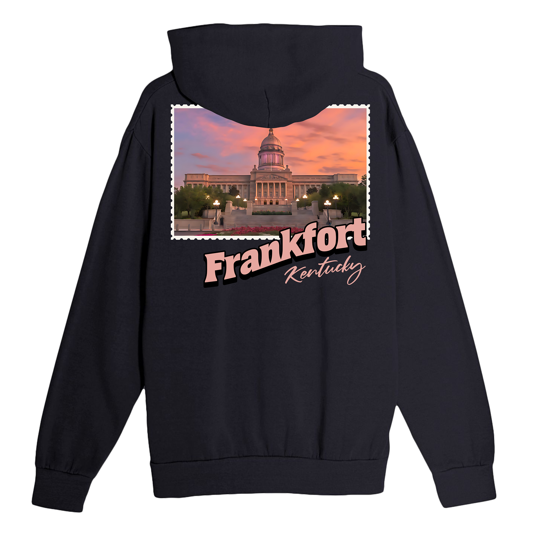 Frankfort Kentucky Stamp Hoodie