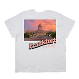 Frankfort Kentucky Stamp Boyfriend Tee