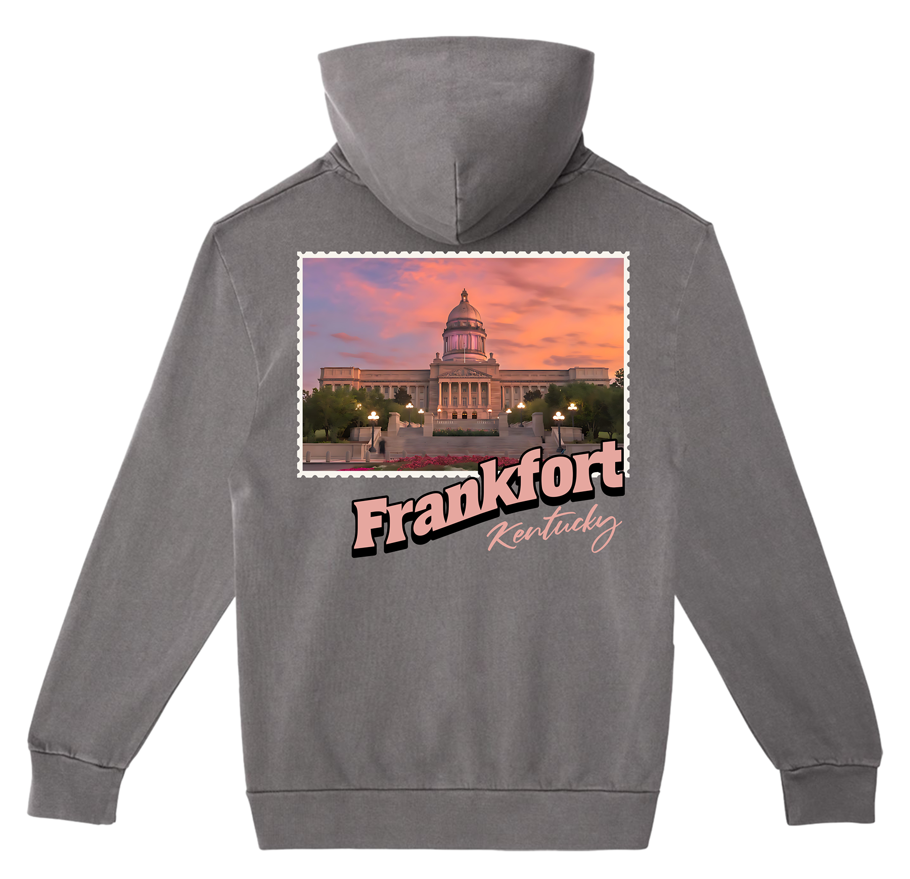 Frankfort Kentucky Stamp Hoodie