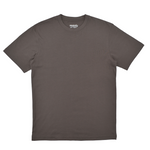 Plain brown t-shirt on a white background