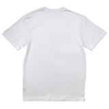 White t-shirt on a white background