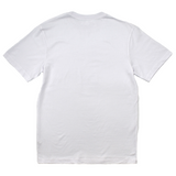 White t-shirt on a white background