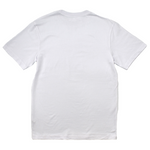 White t-shirt on a white background