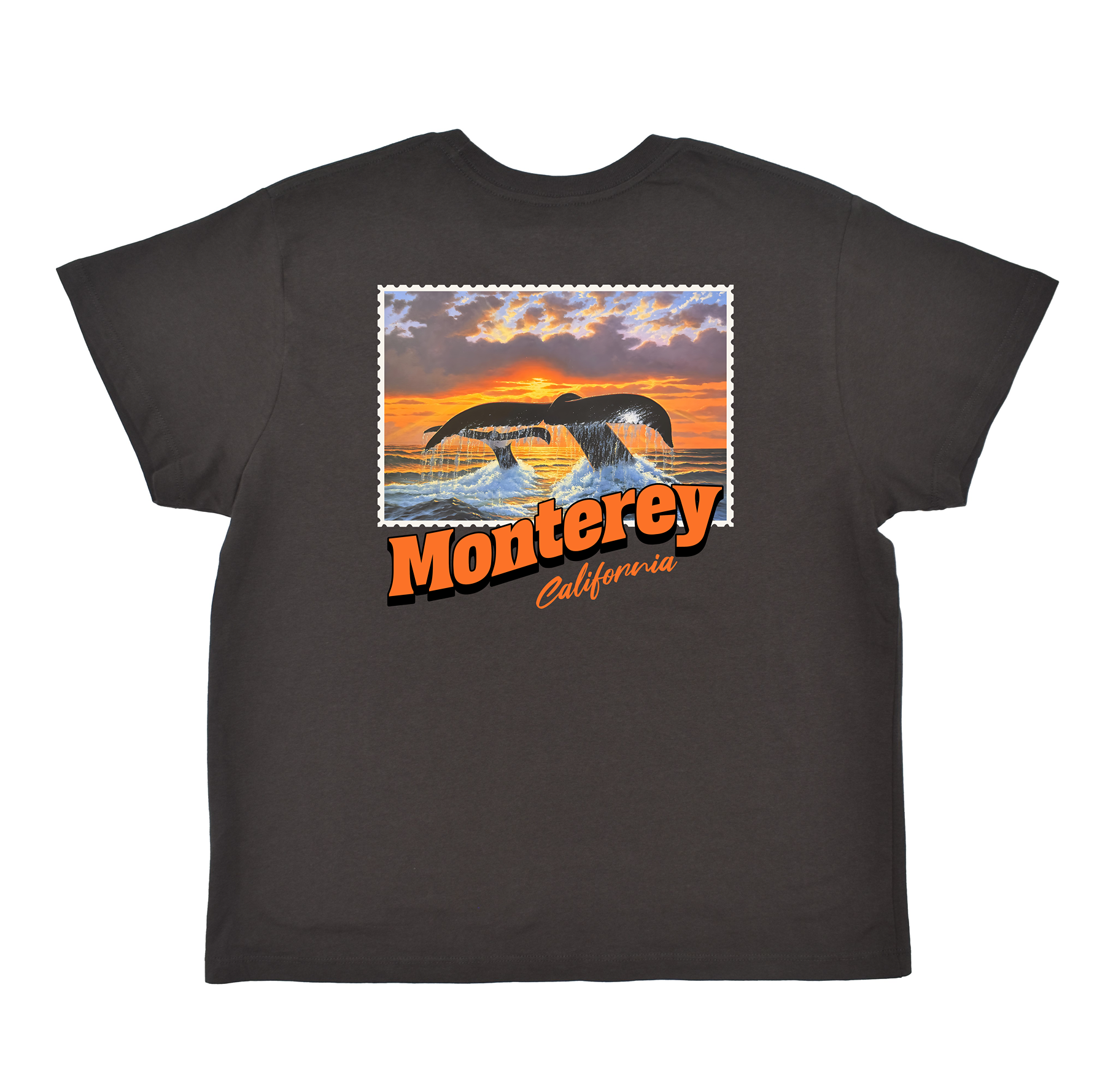 Monterey California Stamp Boyfriend Tee