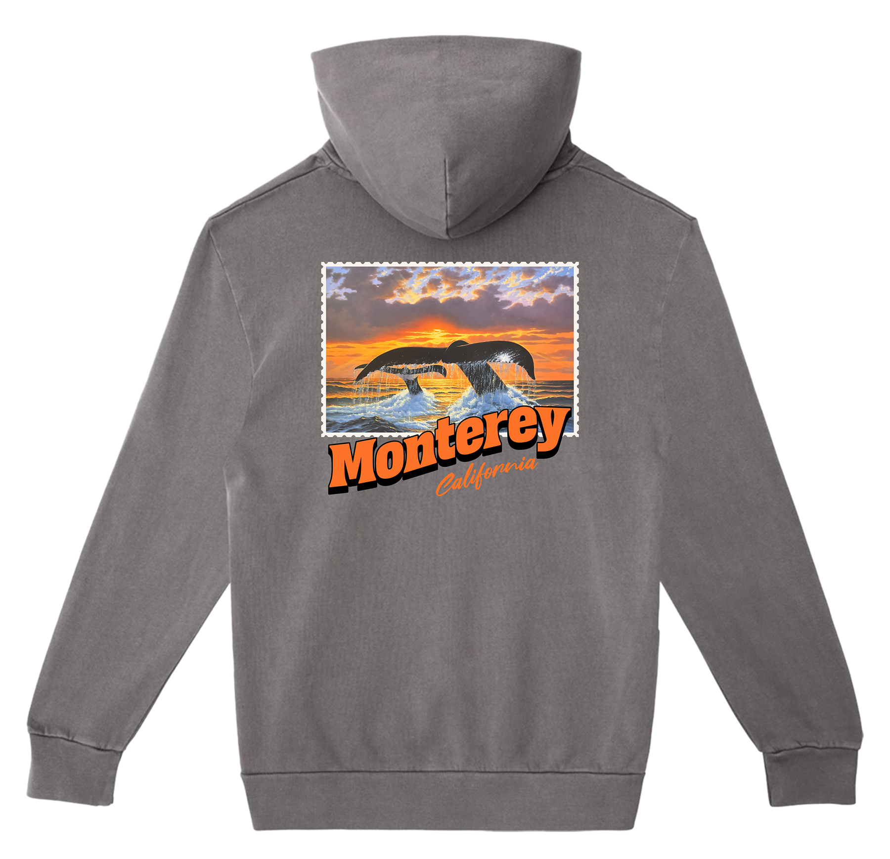 Monterey California Stamp Hoodie