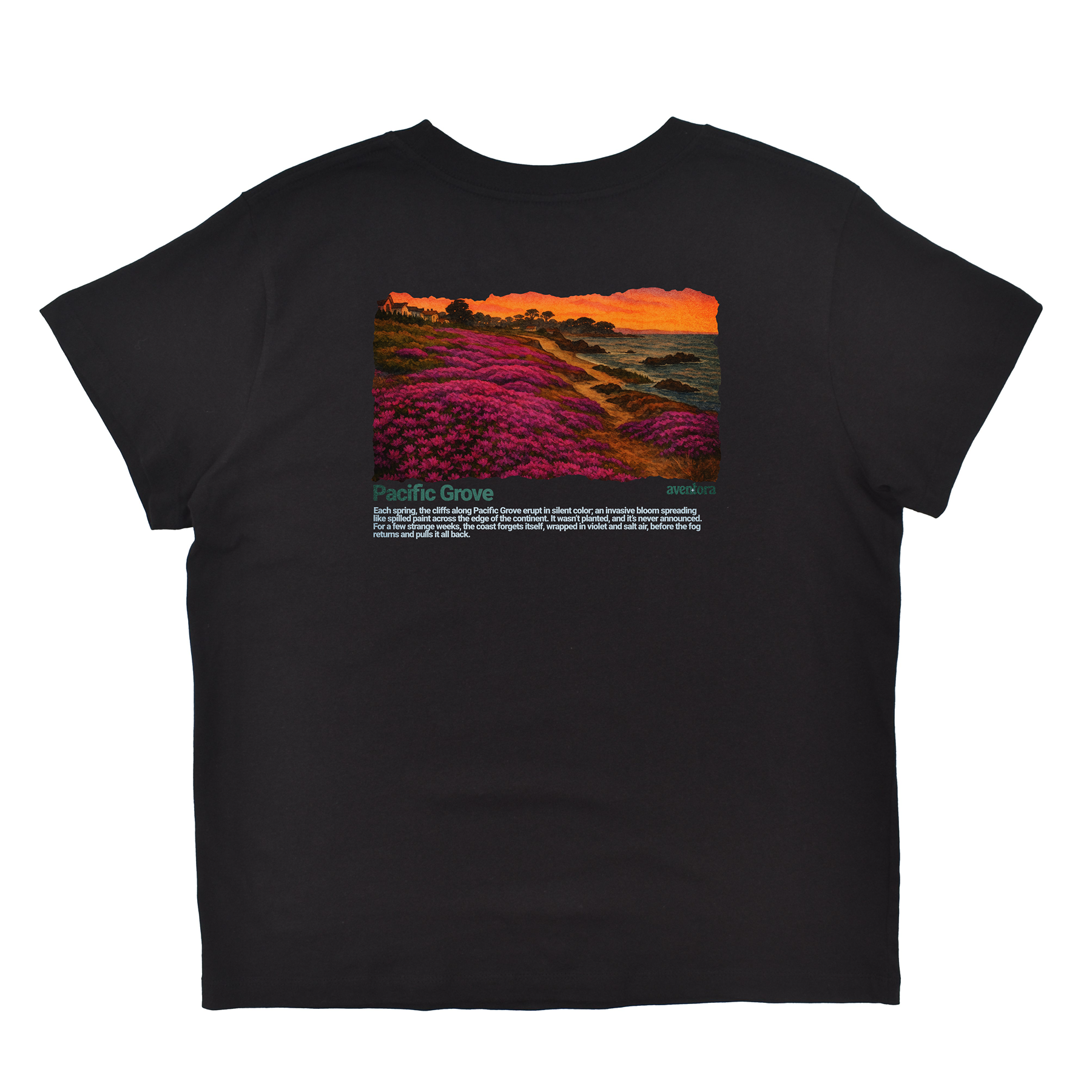 Pacific Grove California Boyfriend Tee