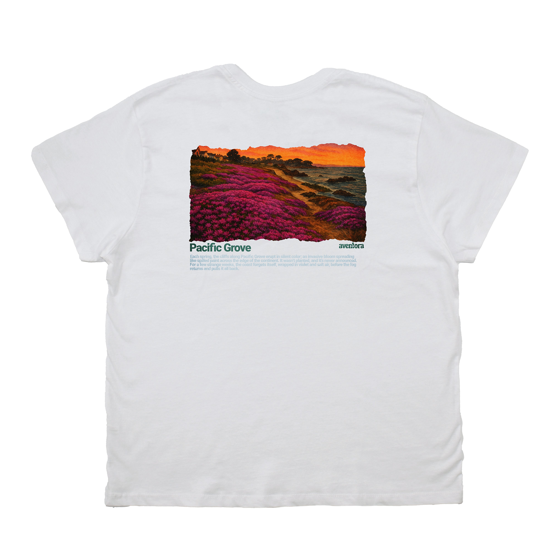 Pacific Grove California Boyfriend Tee