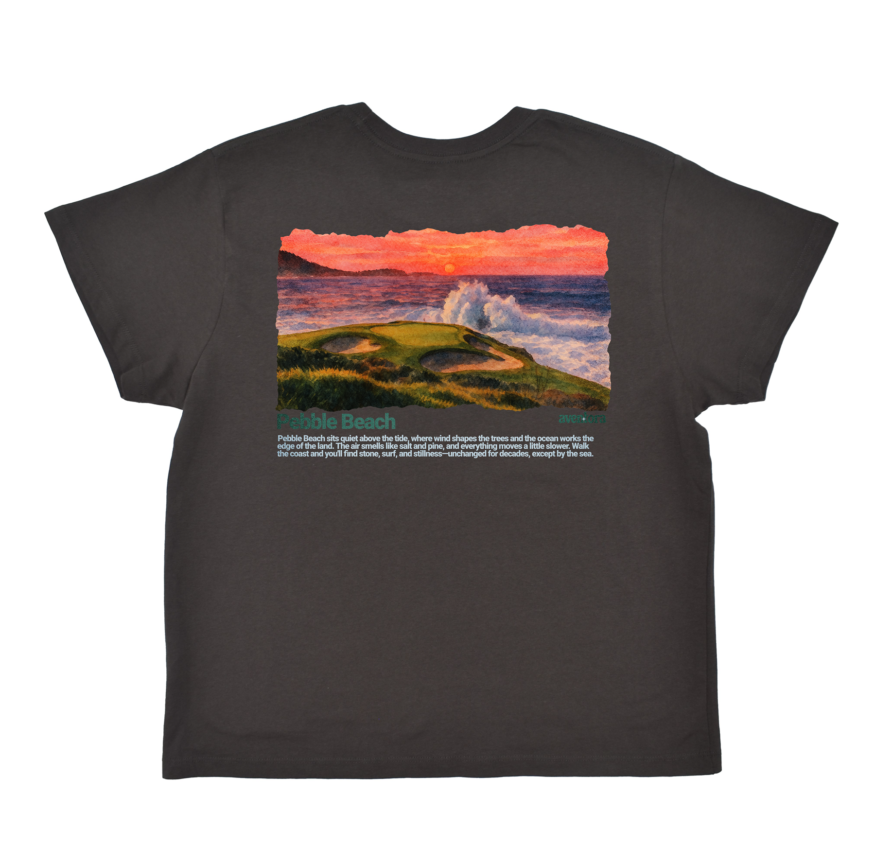 Pebble Beach California Boyfriend Tee