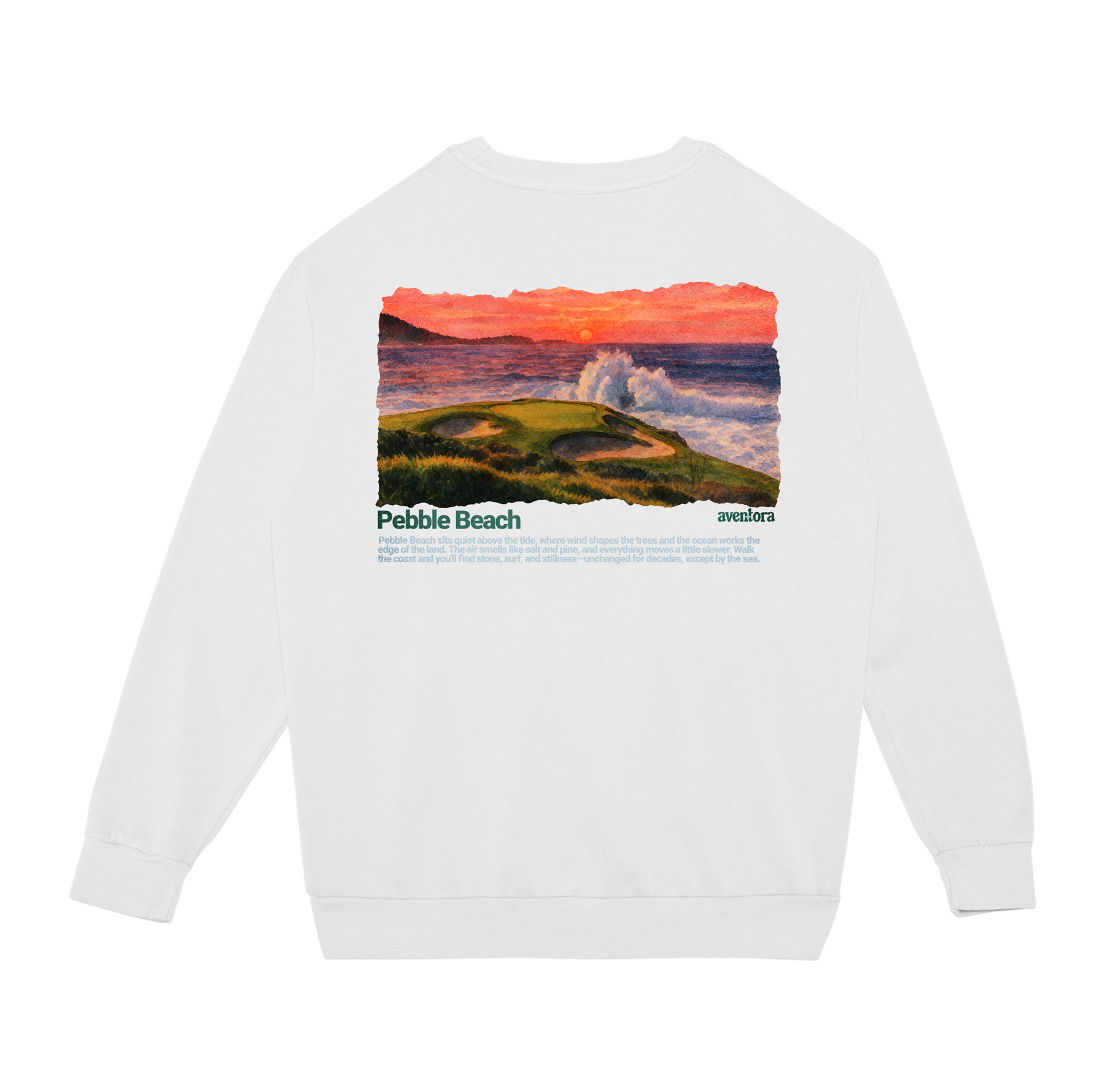 Pebble Beach California Sweatshirt