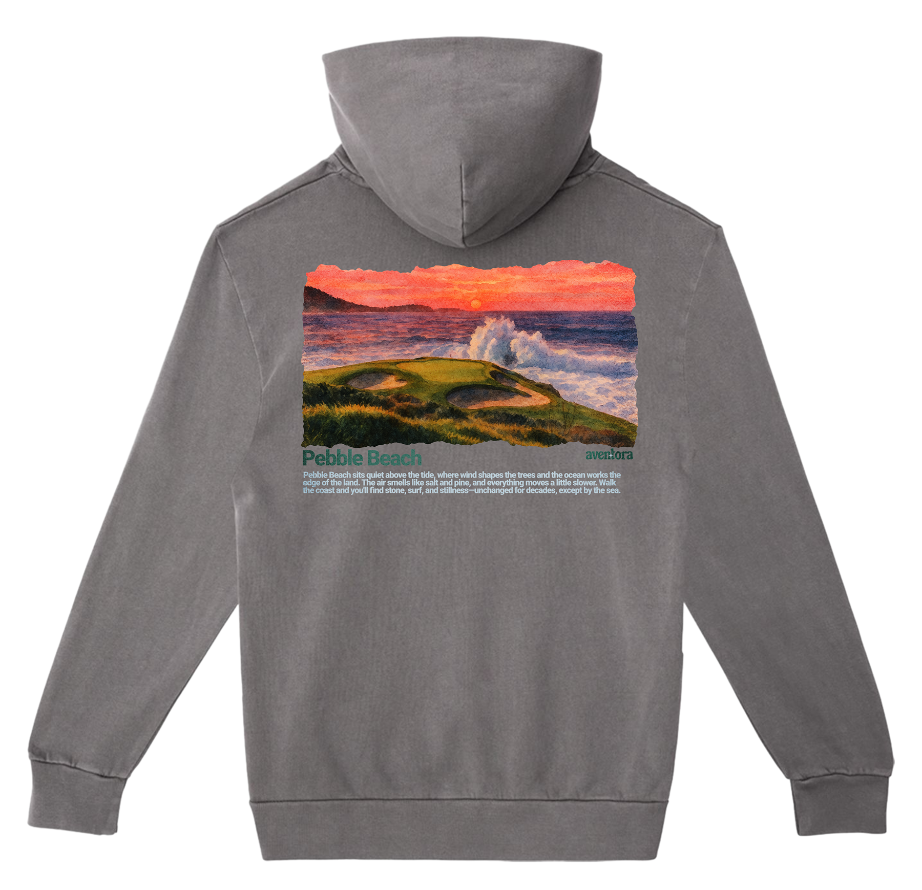 Pebble Beach California Hoodie