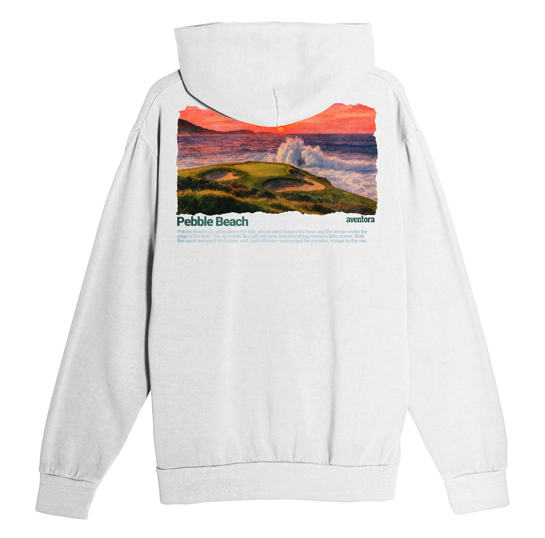 Pebble Beach California Hoodie