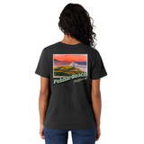 Pebble Beach California Stamp Boyfriend Tee