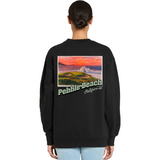 Pebble Beach California Stamp Sweatshirt