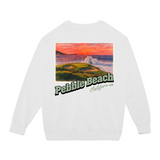 Pebble Beach California Stamp Sweatshirt