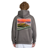Pebble Beach California Stamp Hoodie