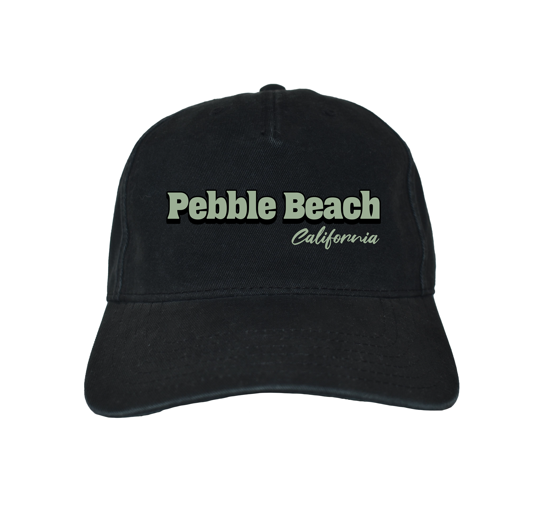 Pebble Beach California Dad Cap