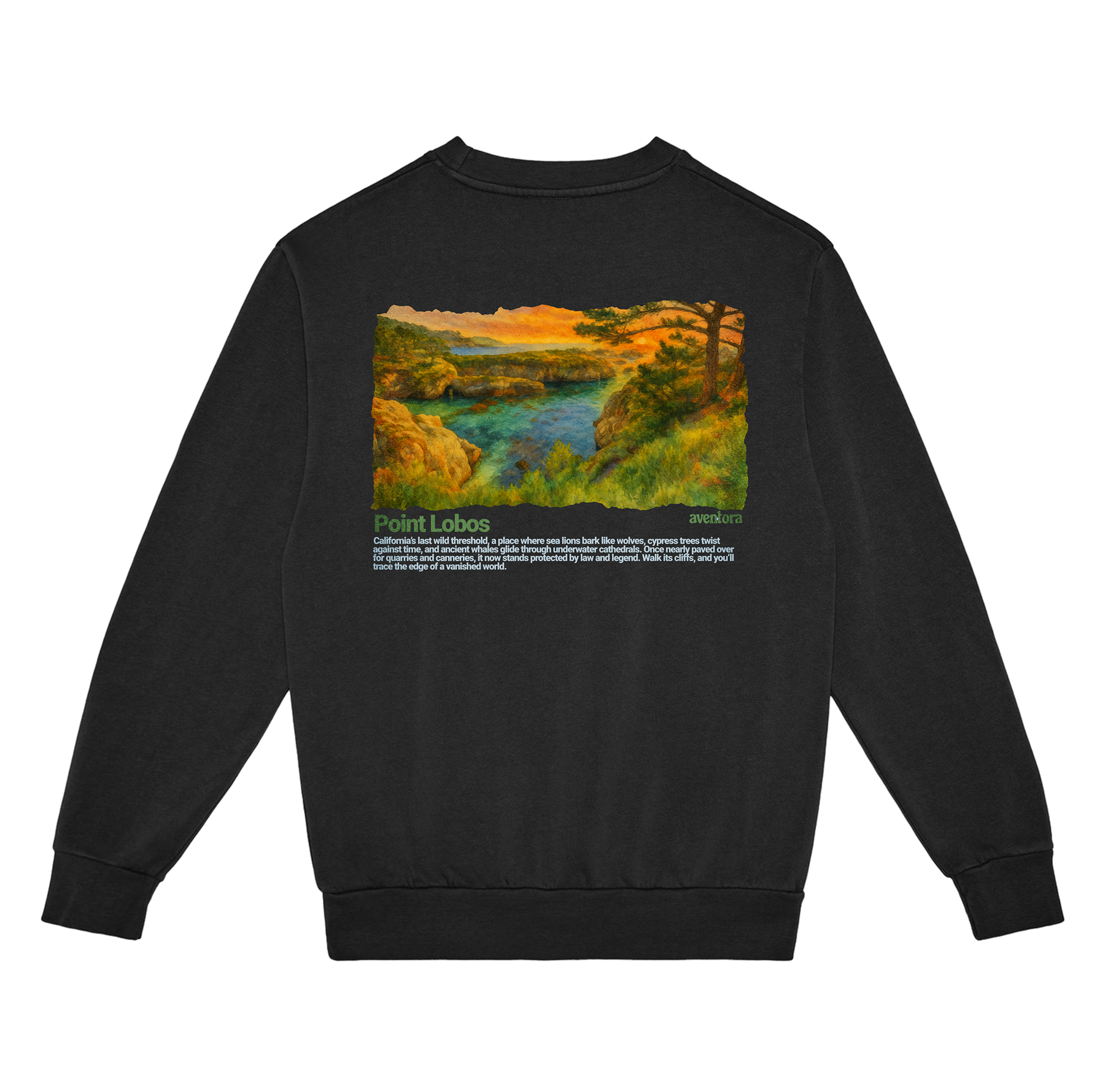 Point Lobos California Sweatshirt