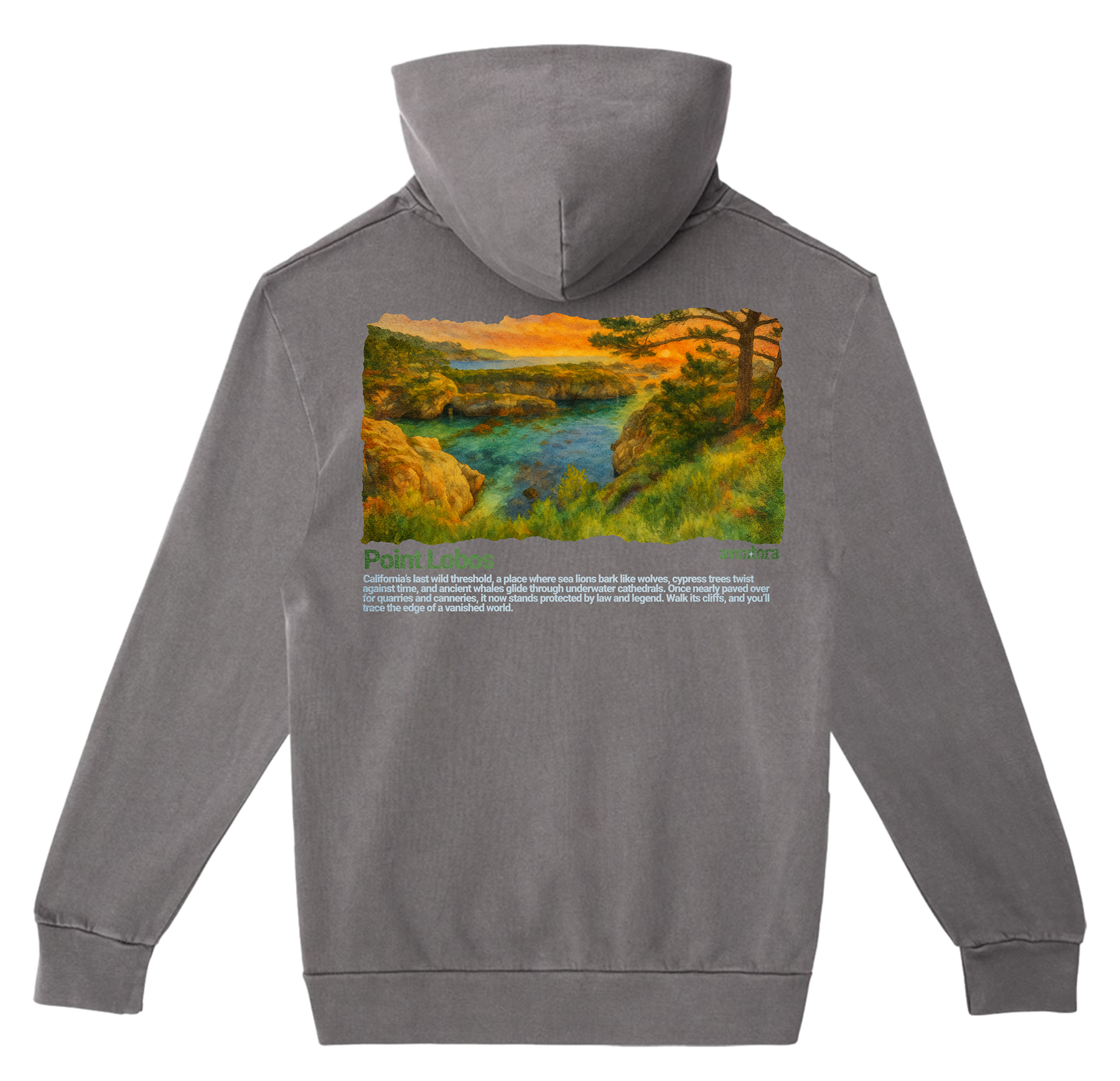 Point Lobos California Hoodie