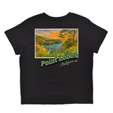 Point Lobos California Stamp Boyfriend Tee