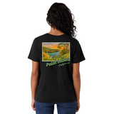 Point Lobos California Stamp Boyfriend Tee