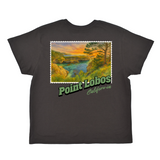 Point Lobos California Stamp Boyfriend Tee