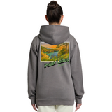 Point Lobos California Stamp Hoodie