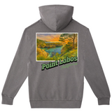 Point Lobos California Stamp Hoodie