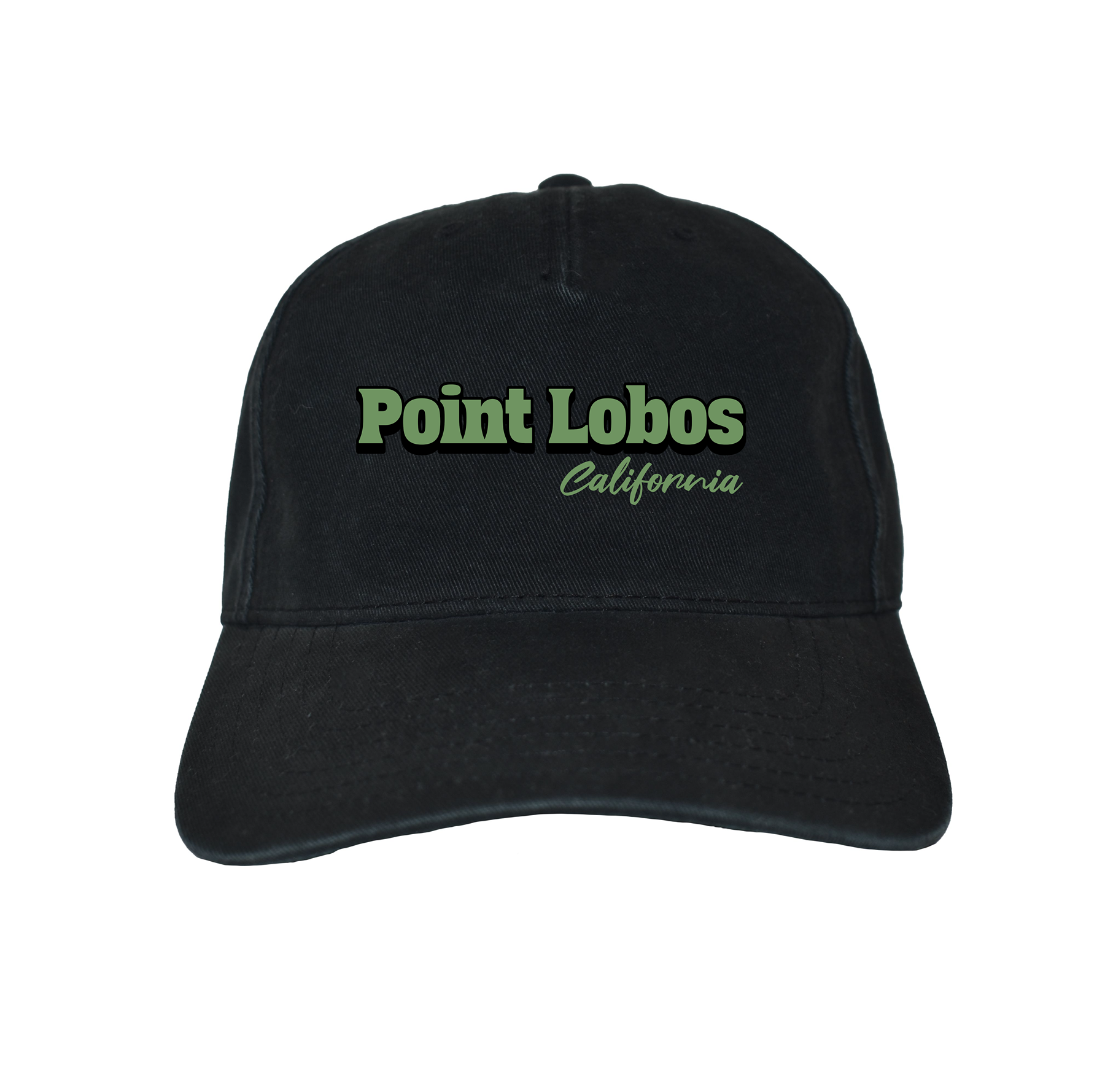Point Lobos California Dad Cap