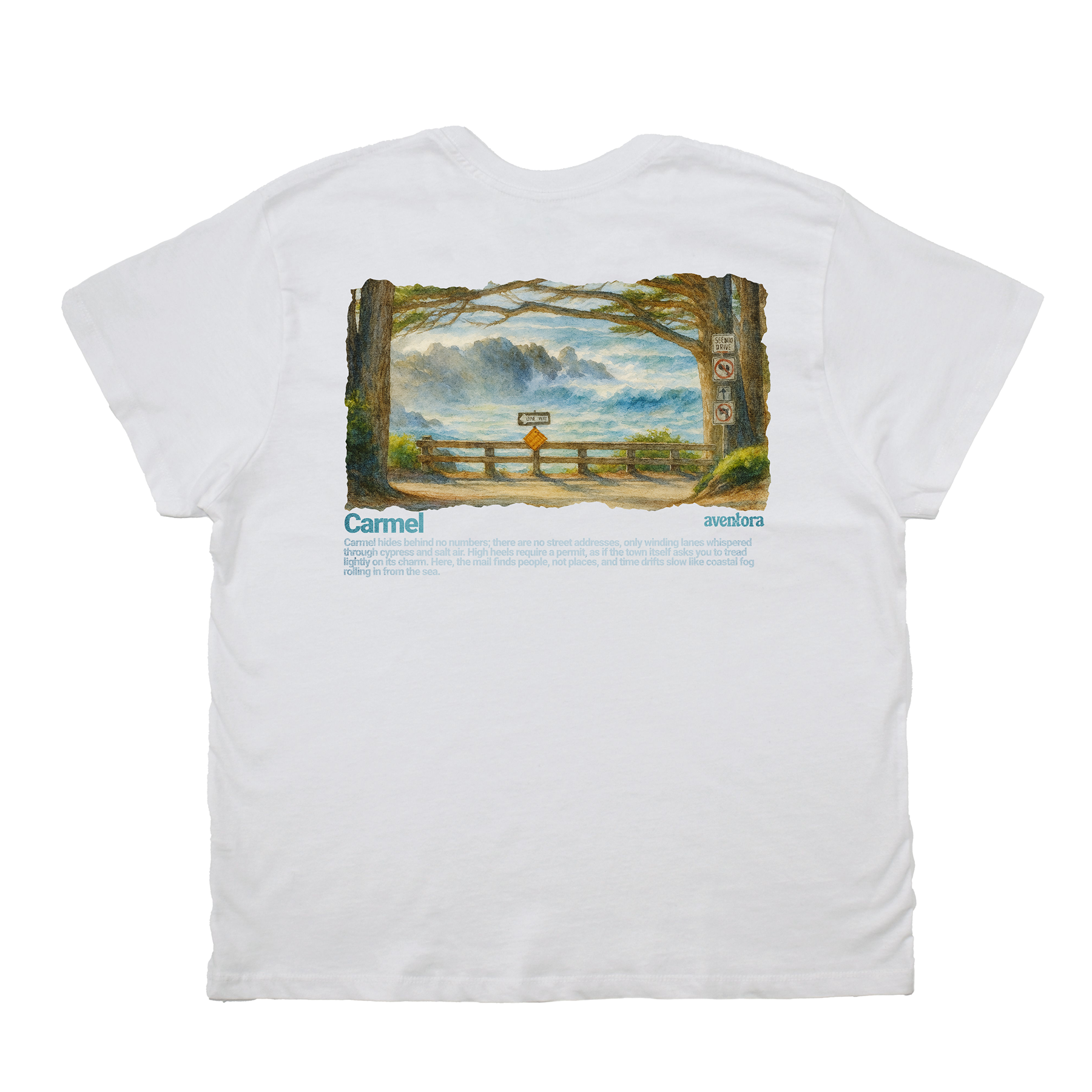 Carmel California Boyfriend Tee