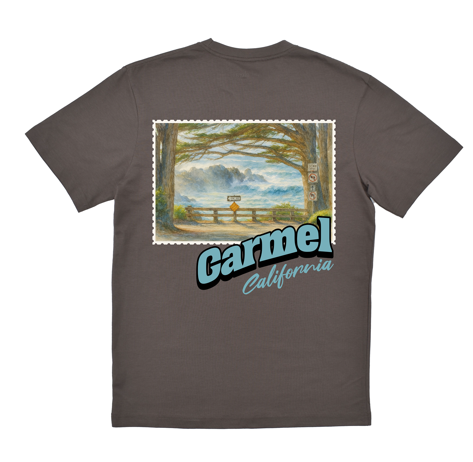 Carmel California Stamp Core Tee