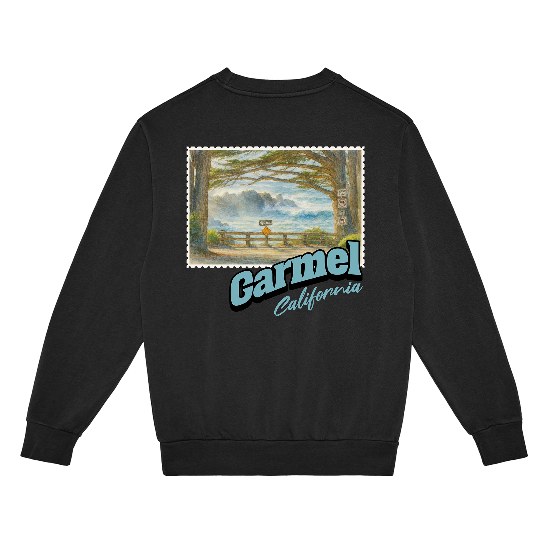 Carmel California Stamp Sweatshirt