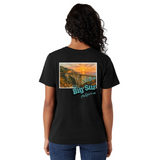 Big Sur California Stamp Boyfriend Tee