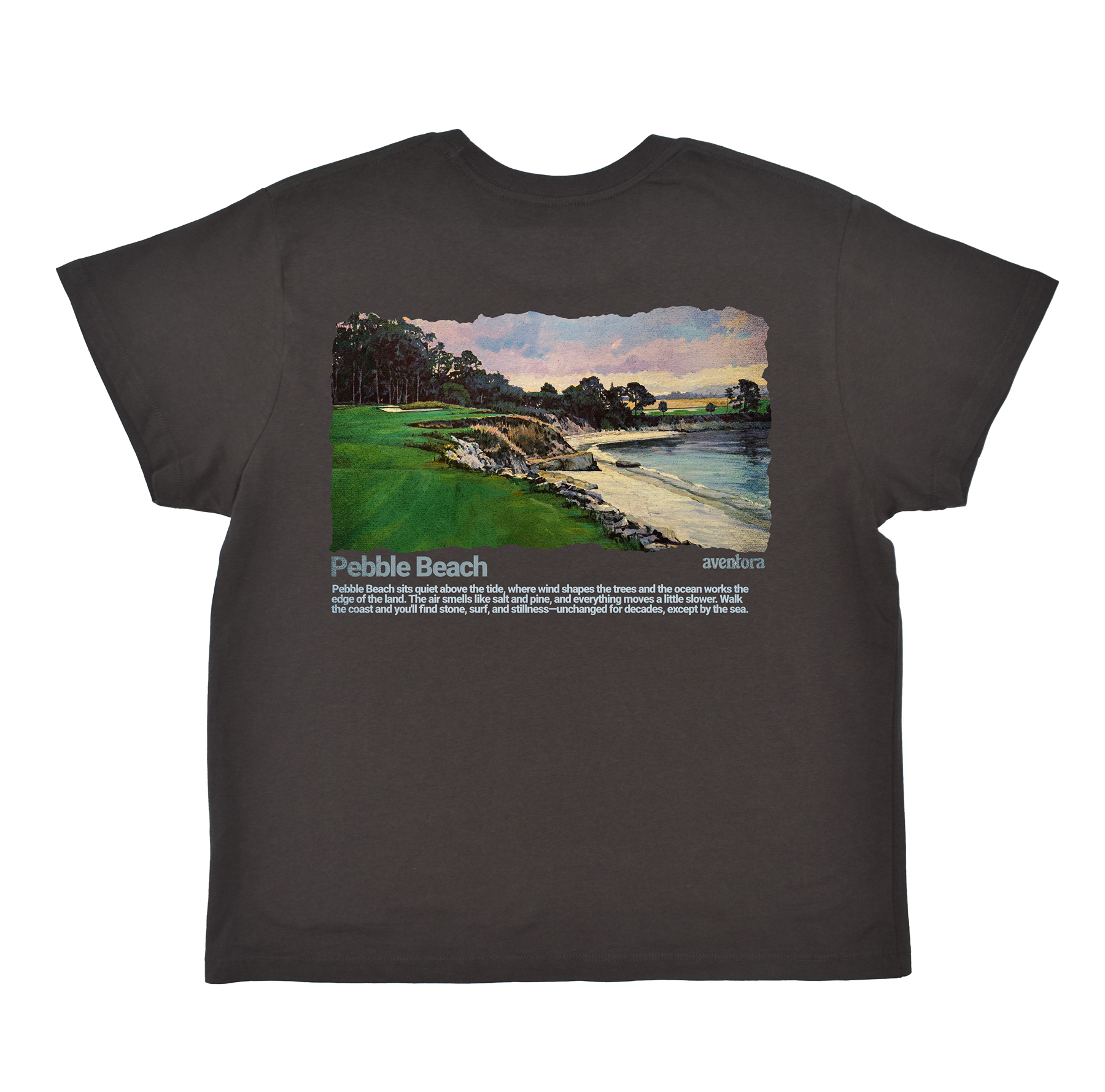 Pebble Beach California Boyfriend Tee