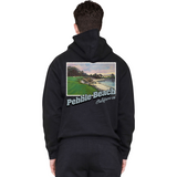 Pebble Beach California Stamp Hoodie