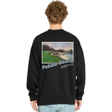 Pebble Beach California Stamp Sweatshirt