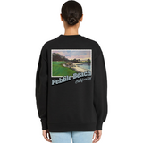 Pebble Beach California Stamp Sweatshirt