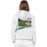 Pebble Beach California Stamp Hoodie