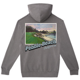 Pebble Beach California Stamp Hoodie