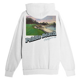 Pebble Beach California Stamp Hoodie