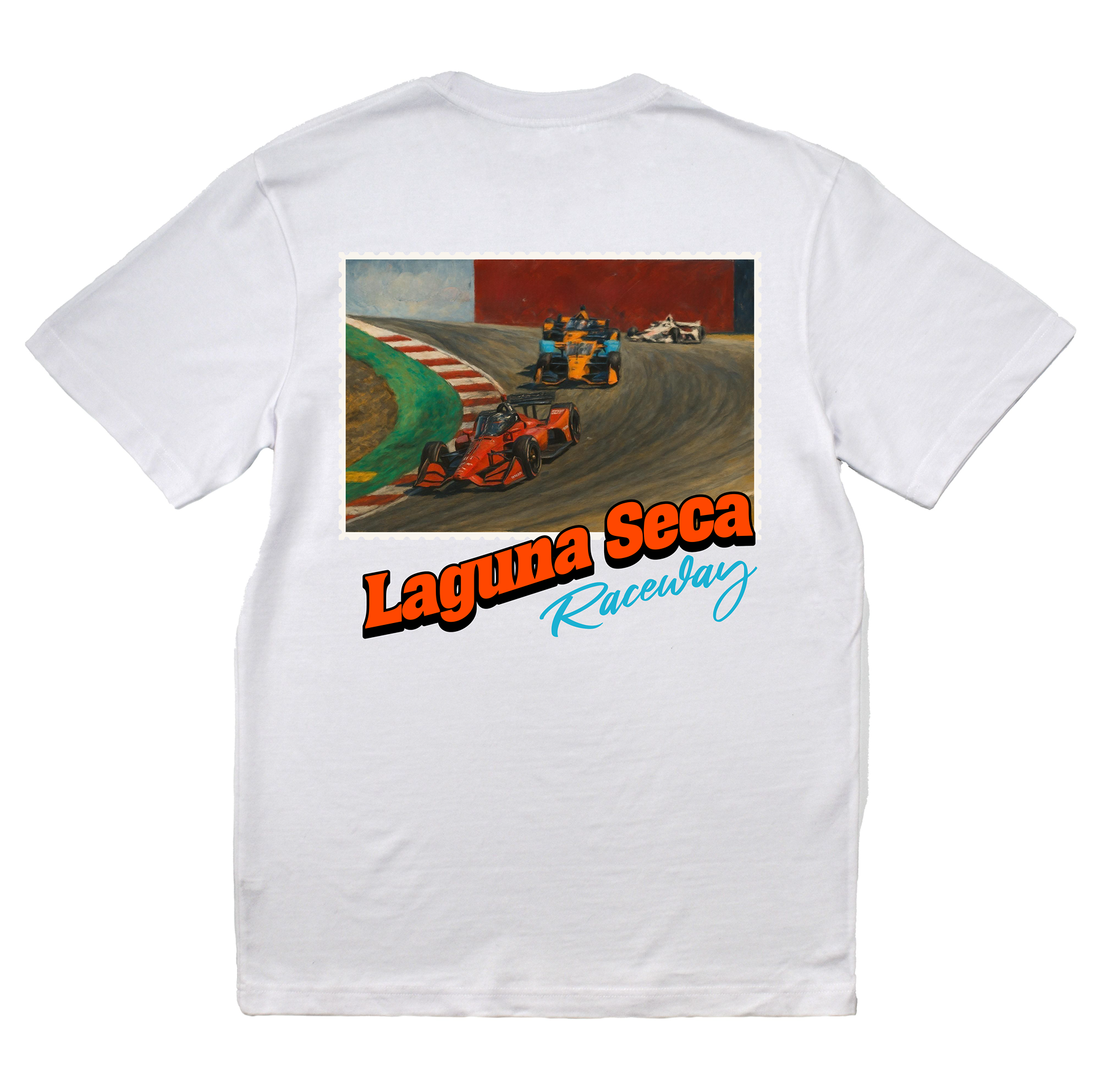 Laguna Seca California Stamp Core Tee