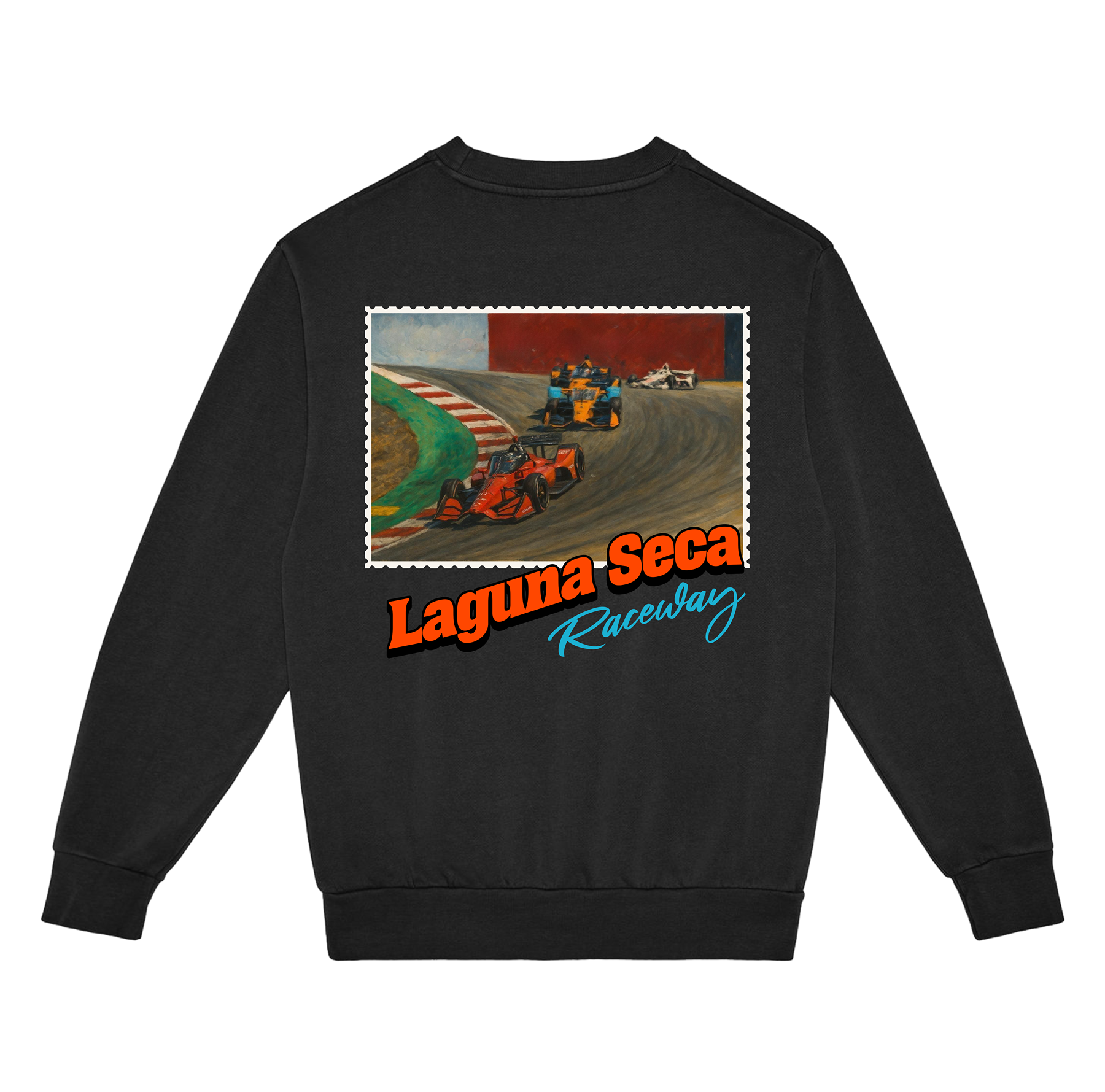 Laguna Seca California Stamp Sweatshirt