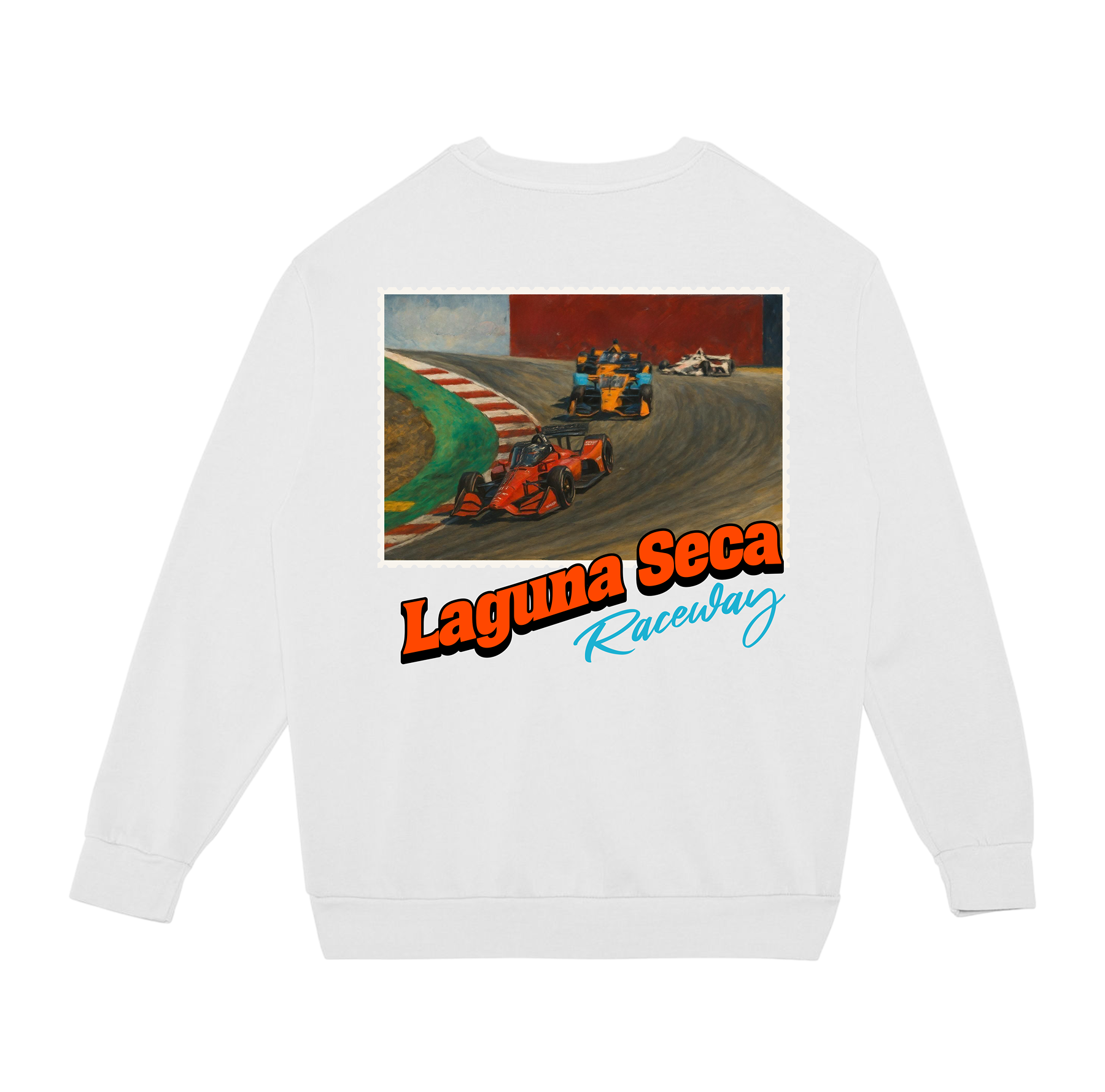 Laguna Seca California Stamp Sweatshirt