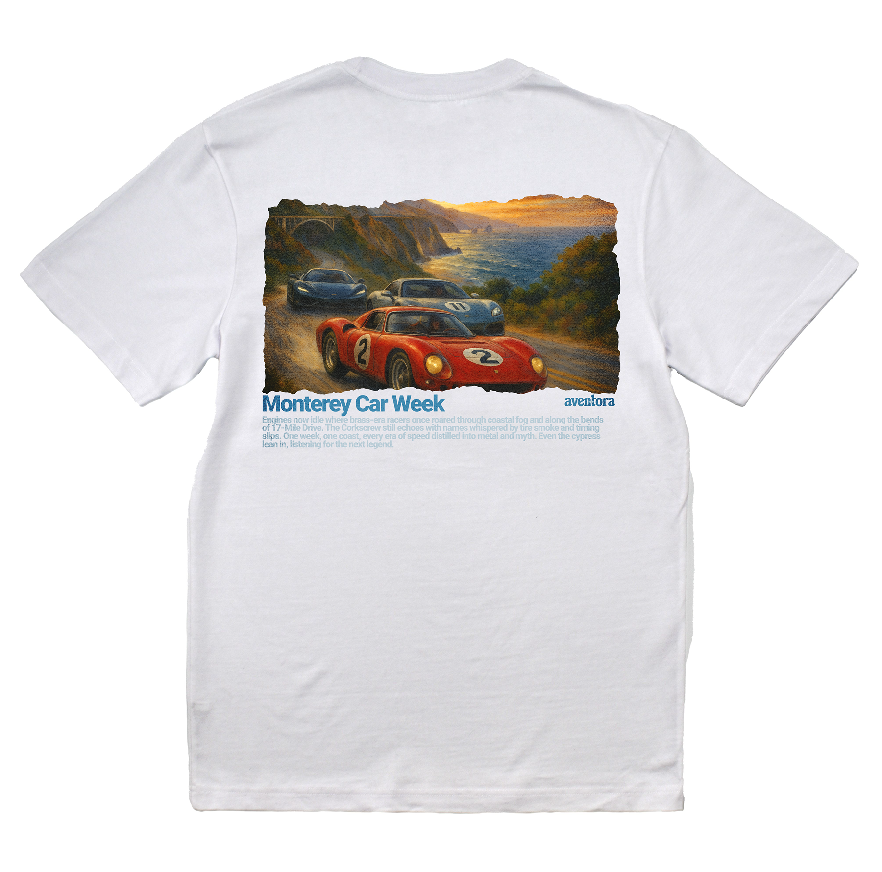 Monterey Car Week Core Tee