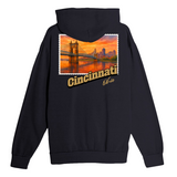 Cincinnati Ohio Stamp Hoodie