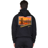 Cincinnati Ohio Stamp Hoodie
