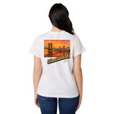Cincinnati Ohio Stamp Boyfriend Tee