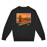 Cincinnati Ohio Stamp Sweatshirt