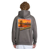 Cincinnati Ohio Stamp Hoodie