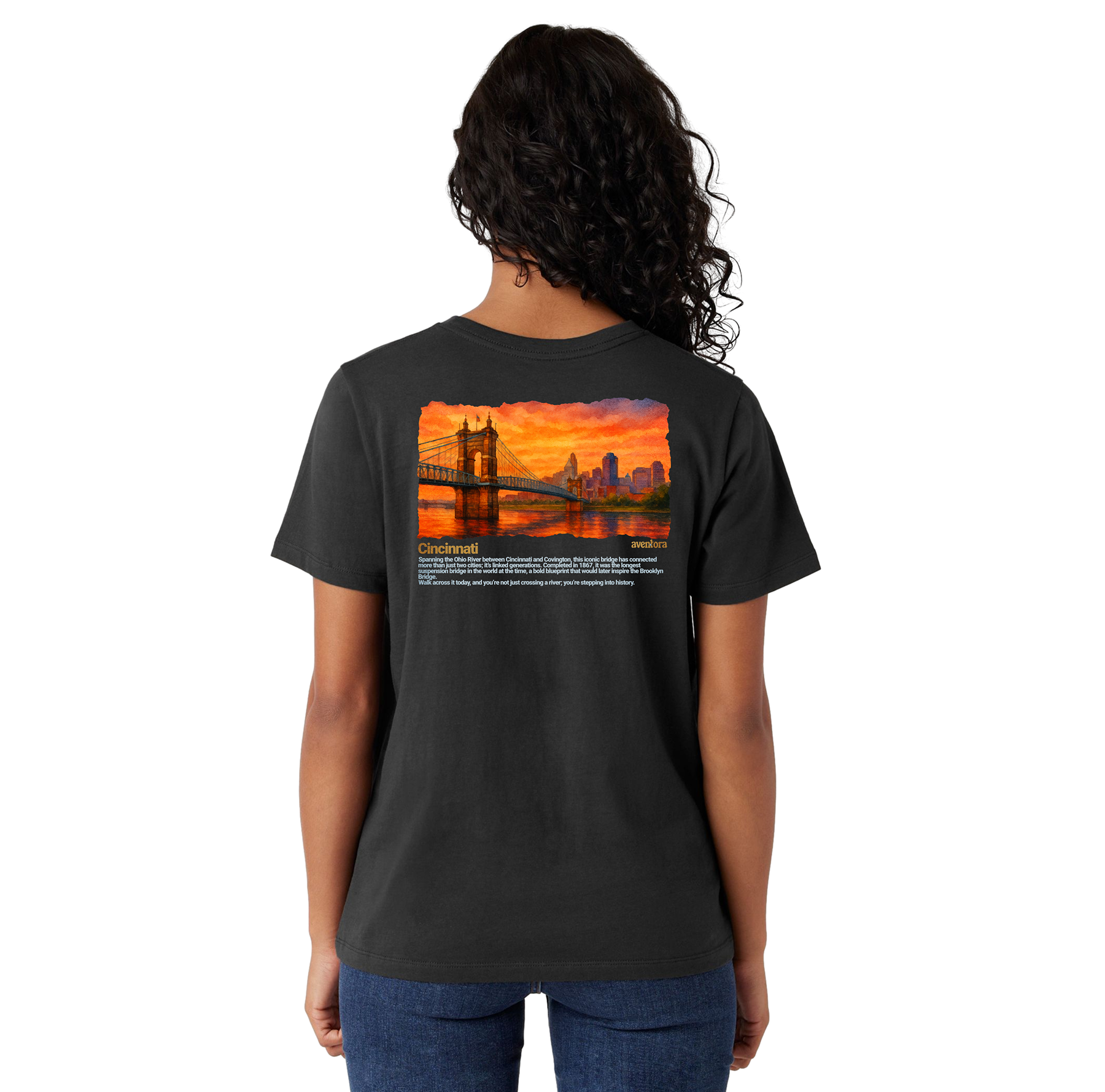 Cincinnati Ohio Boyfriend Tee