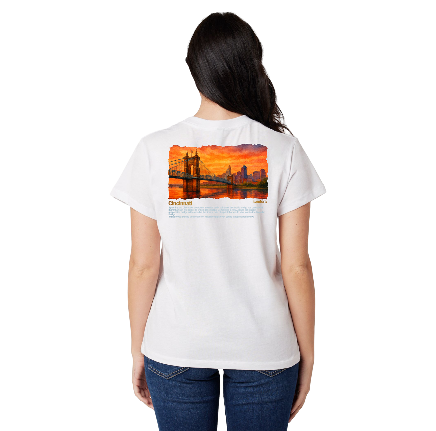 Cincinnati Ohio Boyfriend Tee
